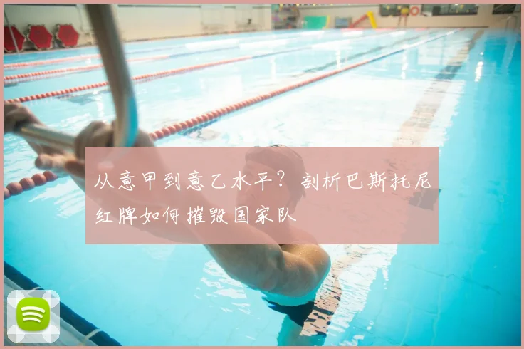 从意甲到意乙水平？剖析巴斯托尼红牌如何摧毁国家队